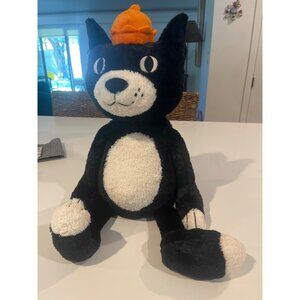 Big Jellycat Jack Plush Cat With Orange Hat
